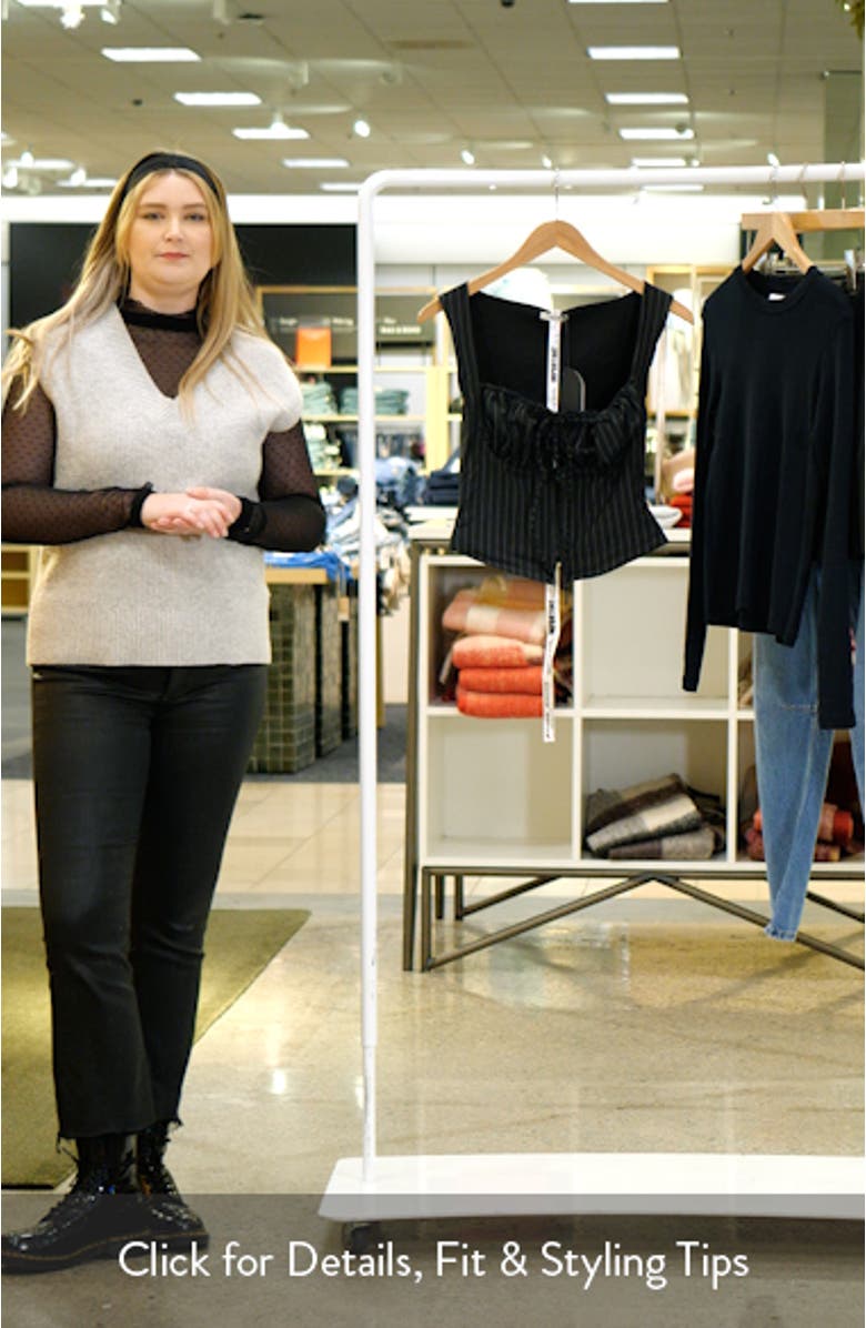 Pinstripe Corset, sales video thumbnail