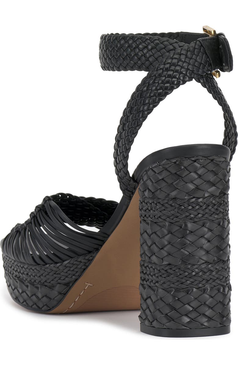 Vince Camuto Pessa Ankle Strap Platform Sandal, Alternate, color, Black
