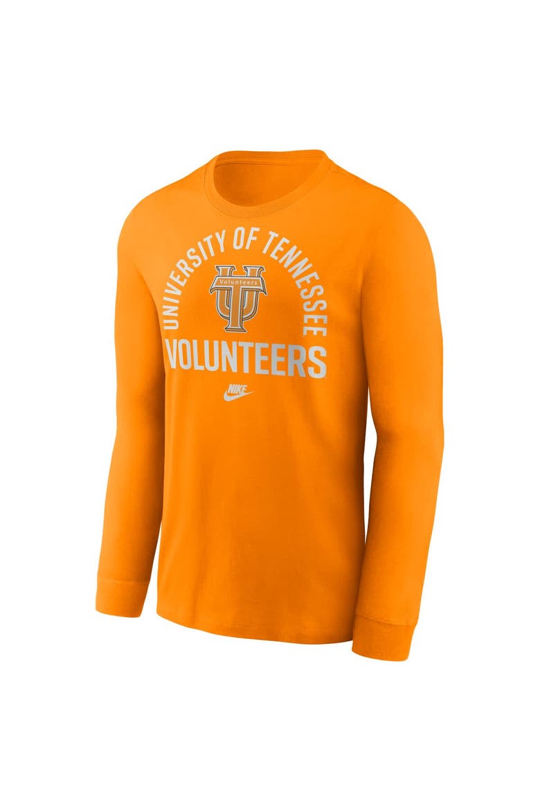 Men's Nike Tennessee Orange Tennessee Volunteers Legacy Arched Logo Long Sleeve T-Shirt, Alternate, color, Tennessee Orange