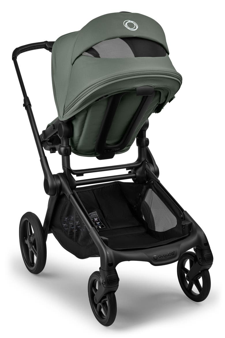 Kangaroo Single-to-Double Stroller, Alternate, color, FOREST GREEN