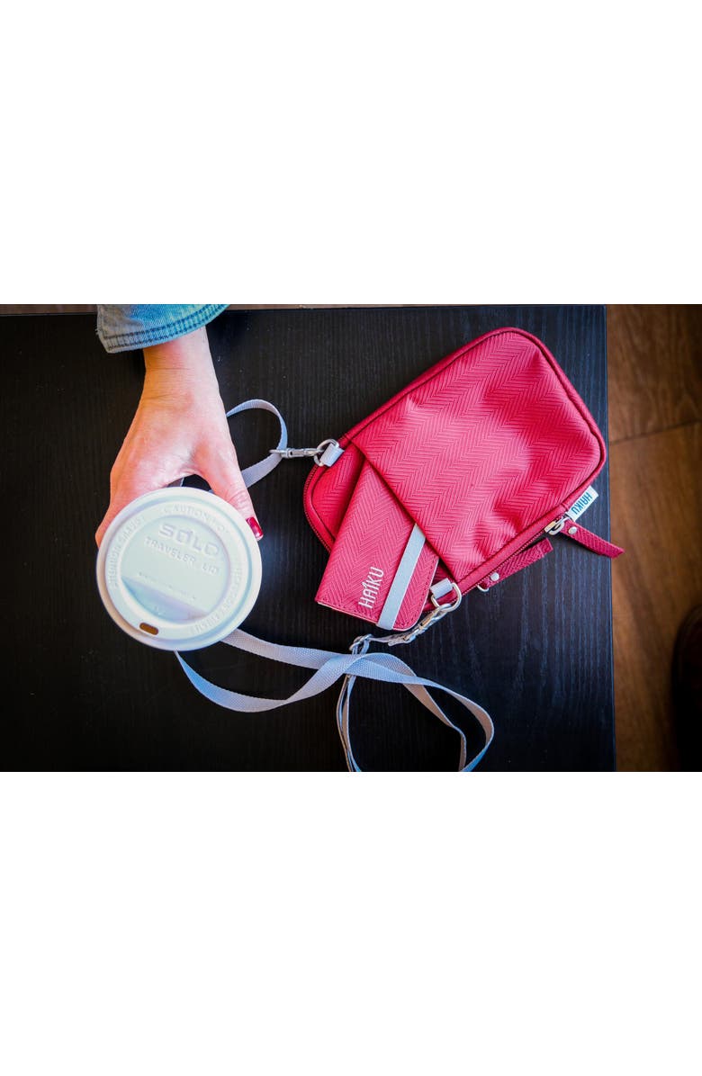 HAIKU RFID Mini Wallet 2.0, Alternate, color, Rosewood