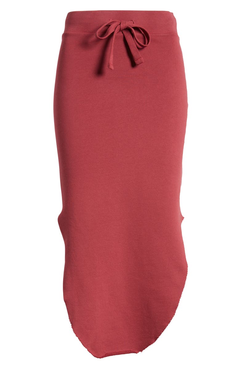 Frank & Eileen Unforgettable Cotton French Terry Drawstring Skirt, Alternate, color, 