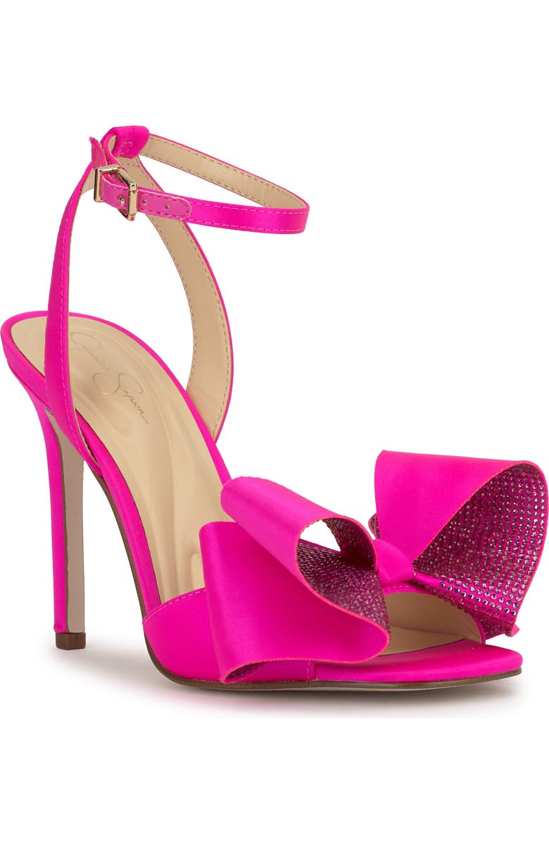 Jessica Simpson Olivine Ankle Strap Sandal, Main, color, Valley Pink Matte Satin