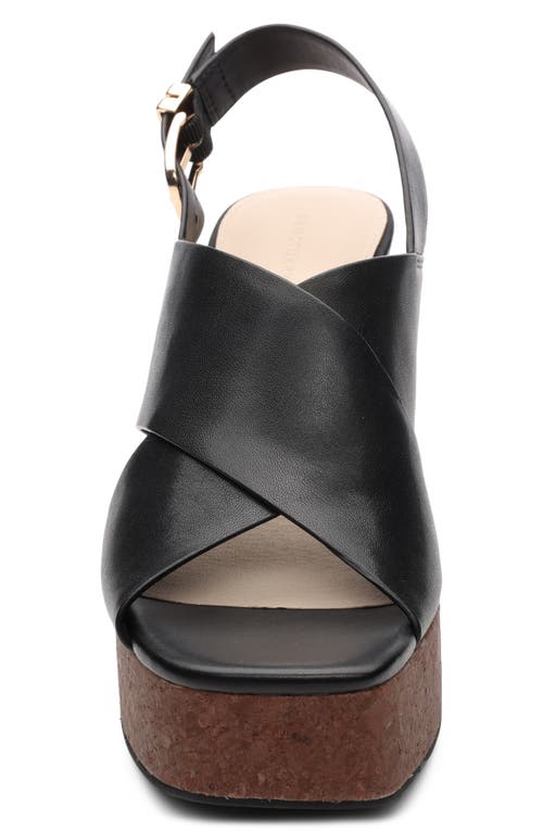 Sanctuary Nouveau Platform Wedge Sandal In Black