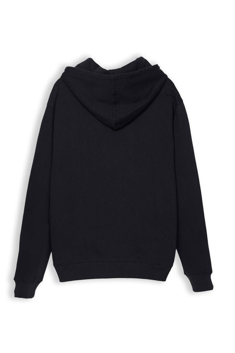 Logan Hooded Sweatshirt, Alternate, color, Black