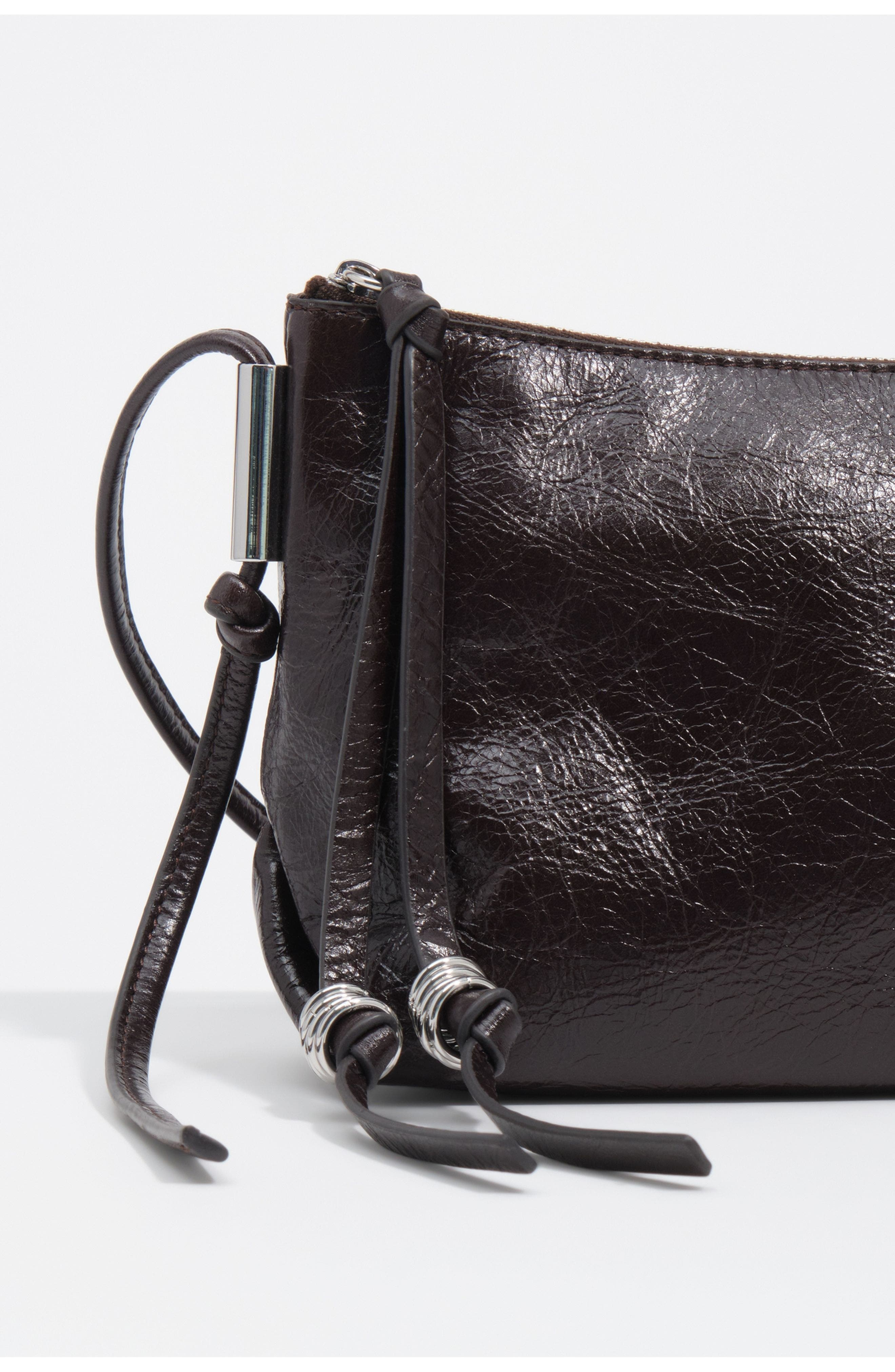 Small Leather Crossbody Bag, Alternate, color, ESPRESSO