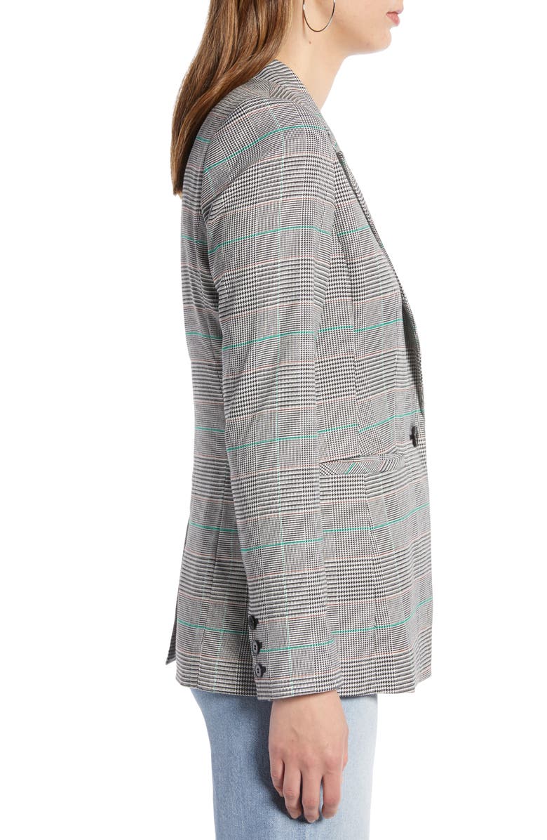 Halogen<sup>®</sup> Plaid Blazer, Alternate, color,