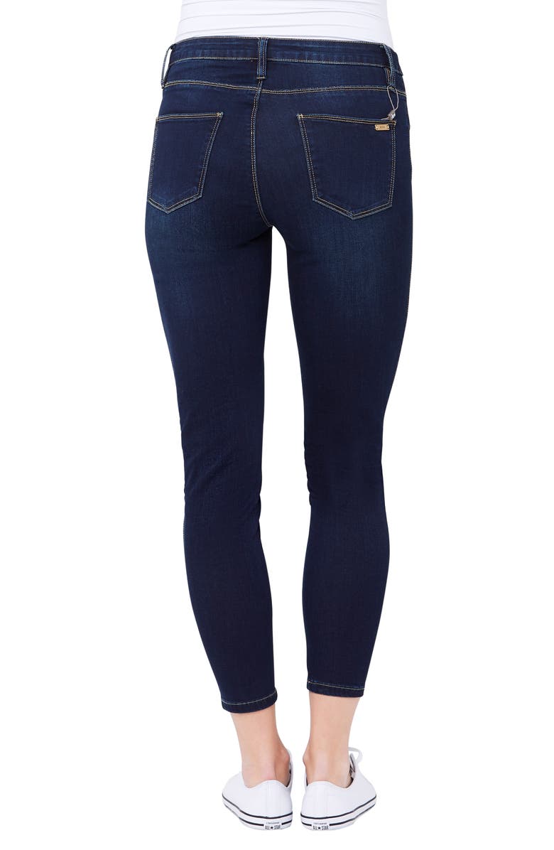 Ripe Maternity Isla Ankle Cut Maternity Jeggings, Alternate, color, Indigo