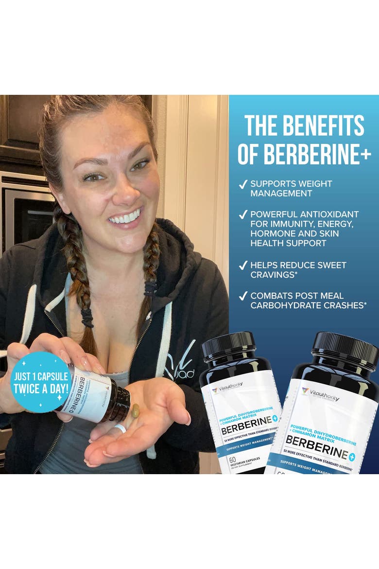 Berberine+ Capsules, 60ct, Alternate, color, No Color