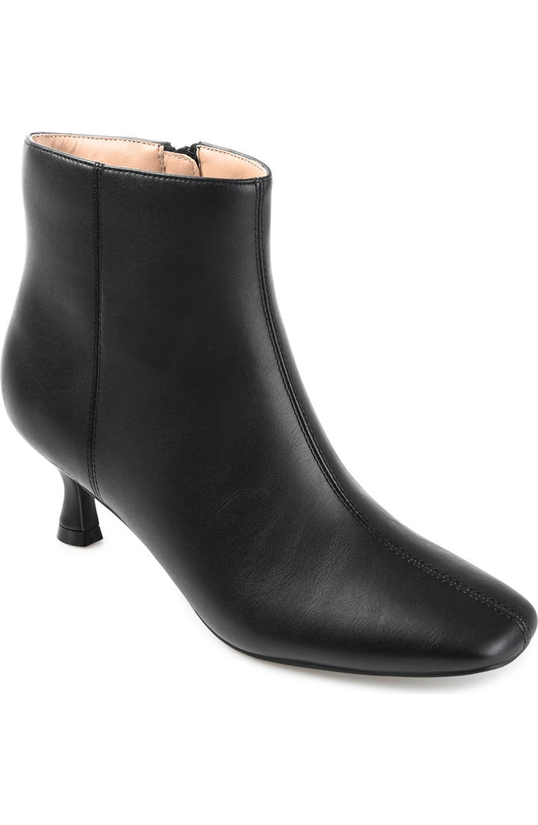 Journee Collection Kelssa Bootie, Main, color, Black