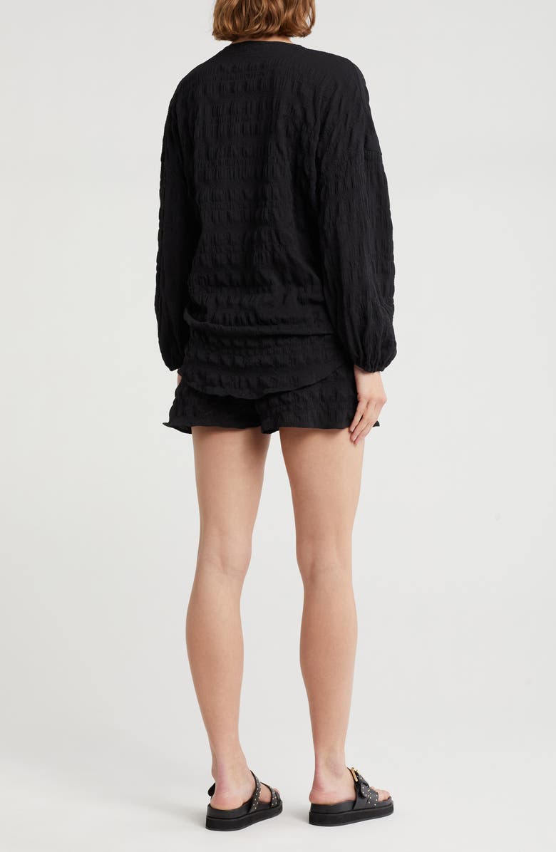 NORDSTROM RACK Textured Flowy Cover-Up Beach Set, Alternate, color,