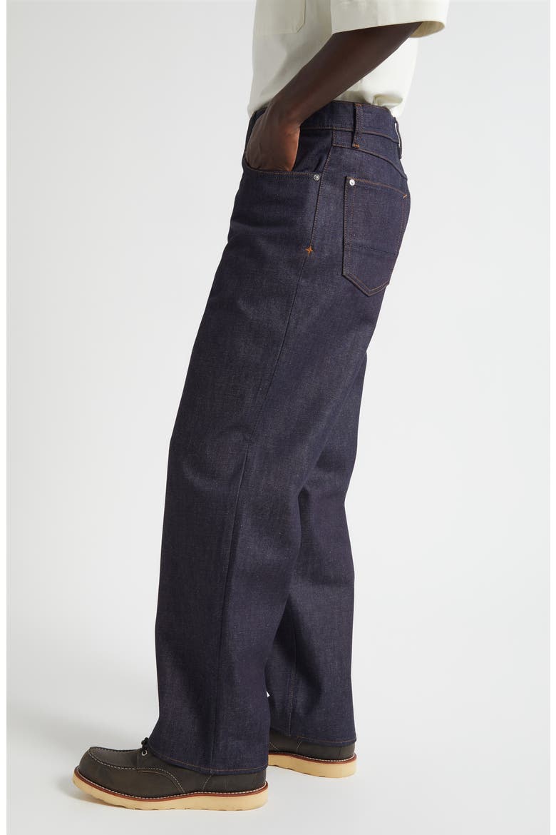 Straight Leg Jeans, Alternate, color, INDIGO DENIM RAW