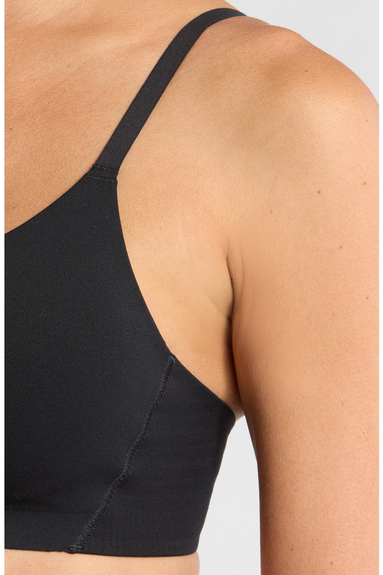 Alate Minimalist Dri-FIT Padded Sports Bra, Alternate, color, 010 BLACK/COL GY