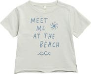 Rylee + Cru Meet Me at the Beach Cotton Graphic T-Shirt