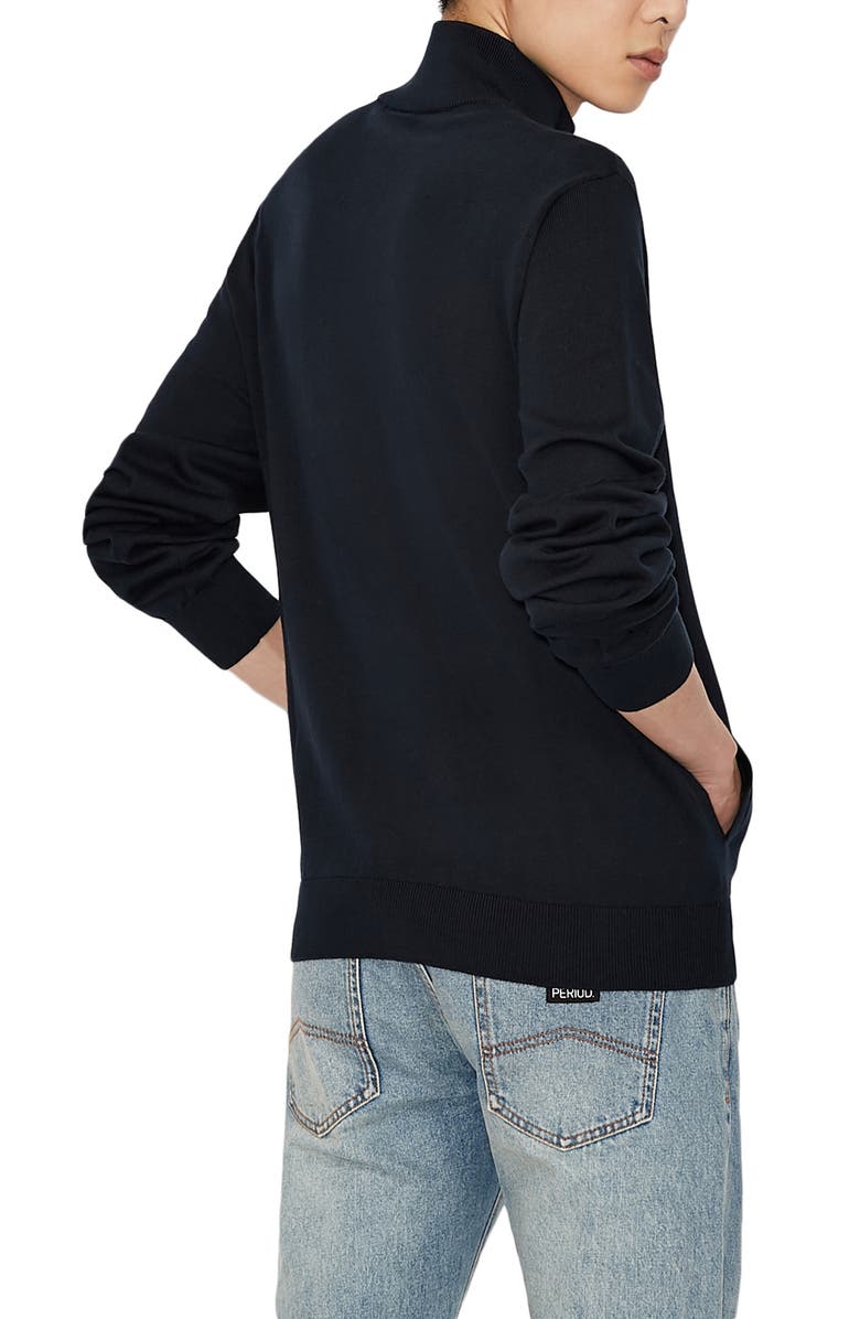 Armani Exchange Full Zip Sweater, Alternate, color, 