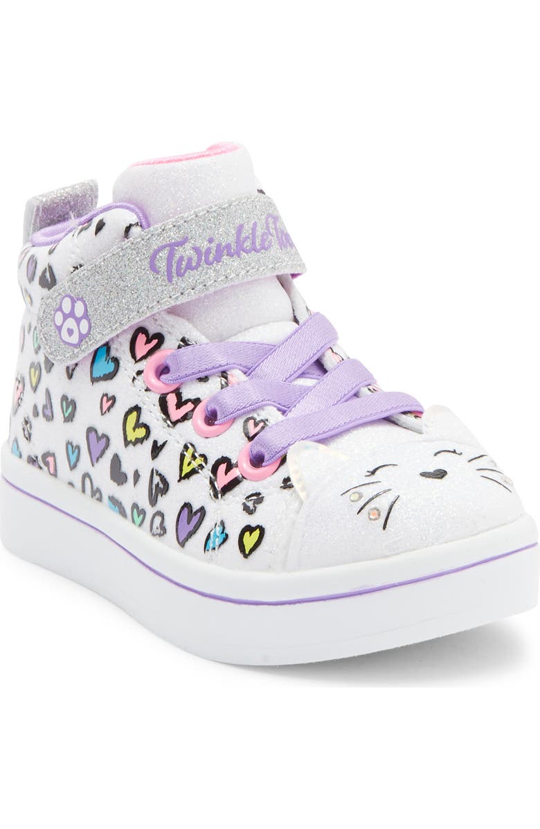 SKECHERS Twinkle Toes<sup>®</sup> Twi-Lites Light-Up Sneaker, Main, color, Wmlt