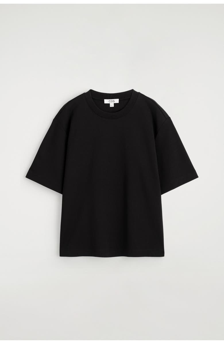 COS Oversized T-Shirt, Alternate, color, Black