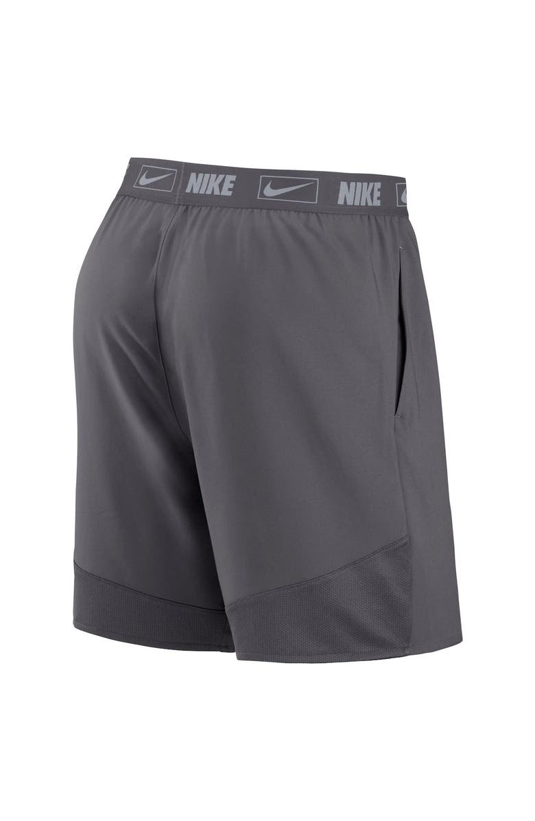Nike Men's Nike  Charcoal Washington Nationals City Connect Performance Shorts, Alternate, color, 