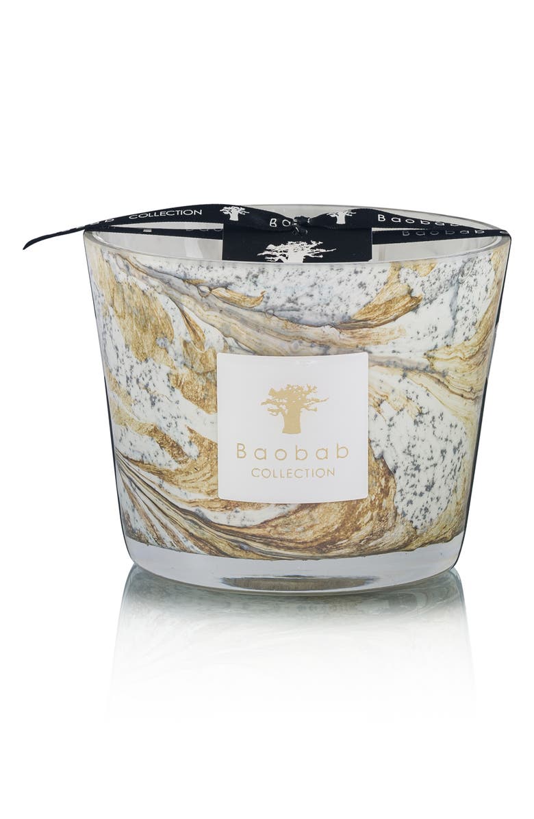Baobab Collection Max 10 Glass Candle, Main, color, Bergamot Lily Valley Cypress
