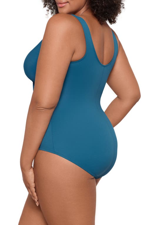 Miraclesuit ® Must Have Oceanus One-piece Swimsuit In Burgundy