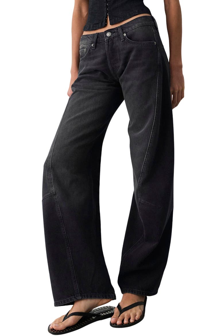 Fable Twisted Seam Jeans, Main, color, OVERDRIVE