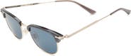 Montblanc 48mm Square Sunglasses