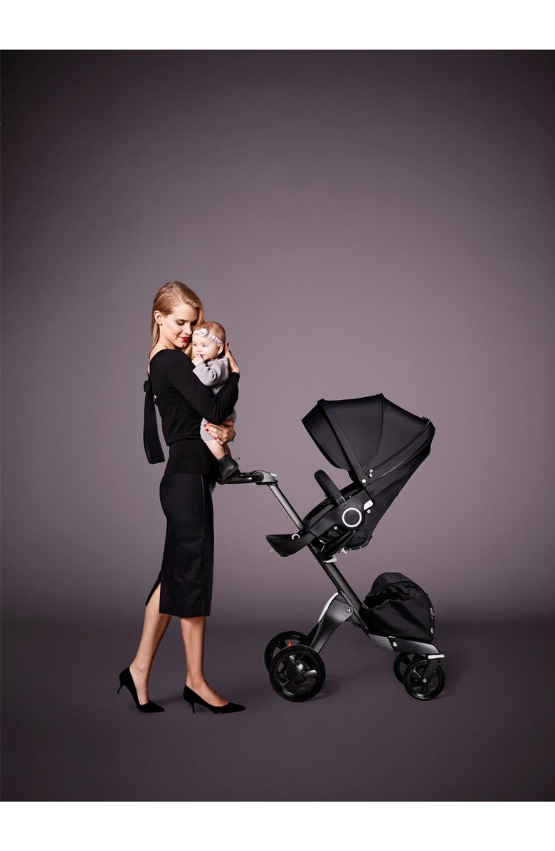 Stokke 'Xplory<sup>®</sup> - True Black Limited Edition' Stroller, Alternate, color, 