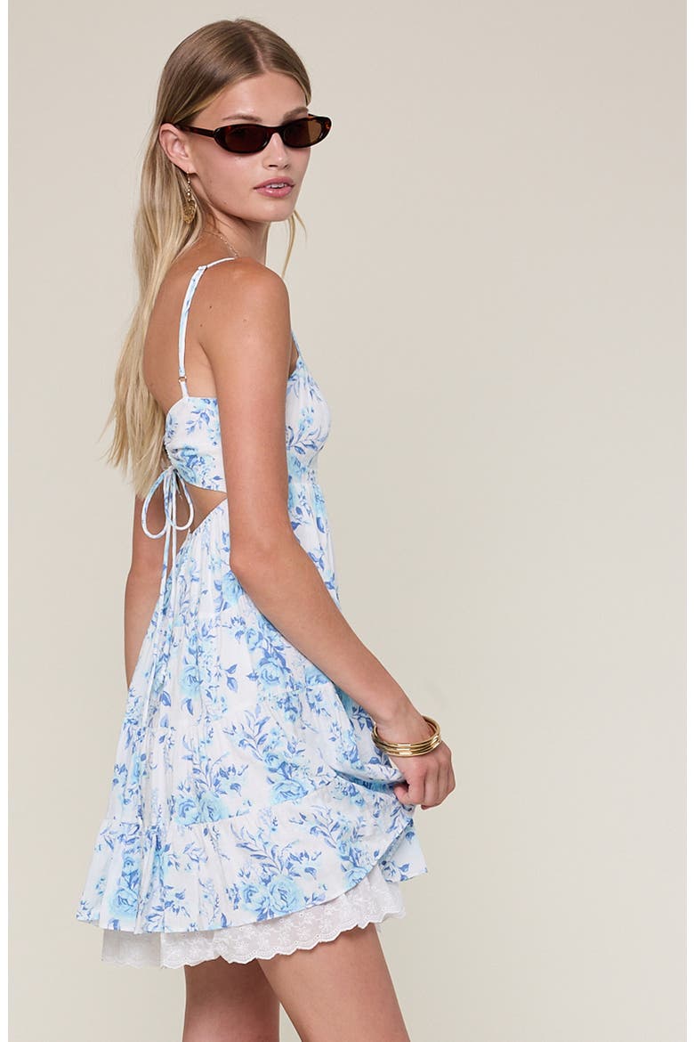 Babydoll Tank Dress, Alternate, color, BLUE