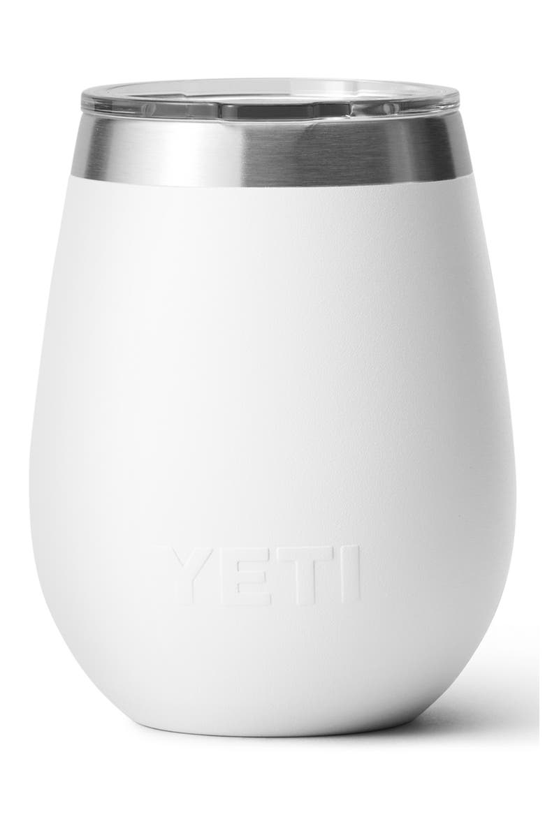 Rambler 10-Ounce White Wine Tumbler, Alternate, color, WHITE