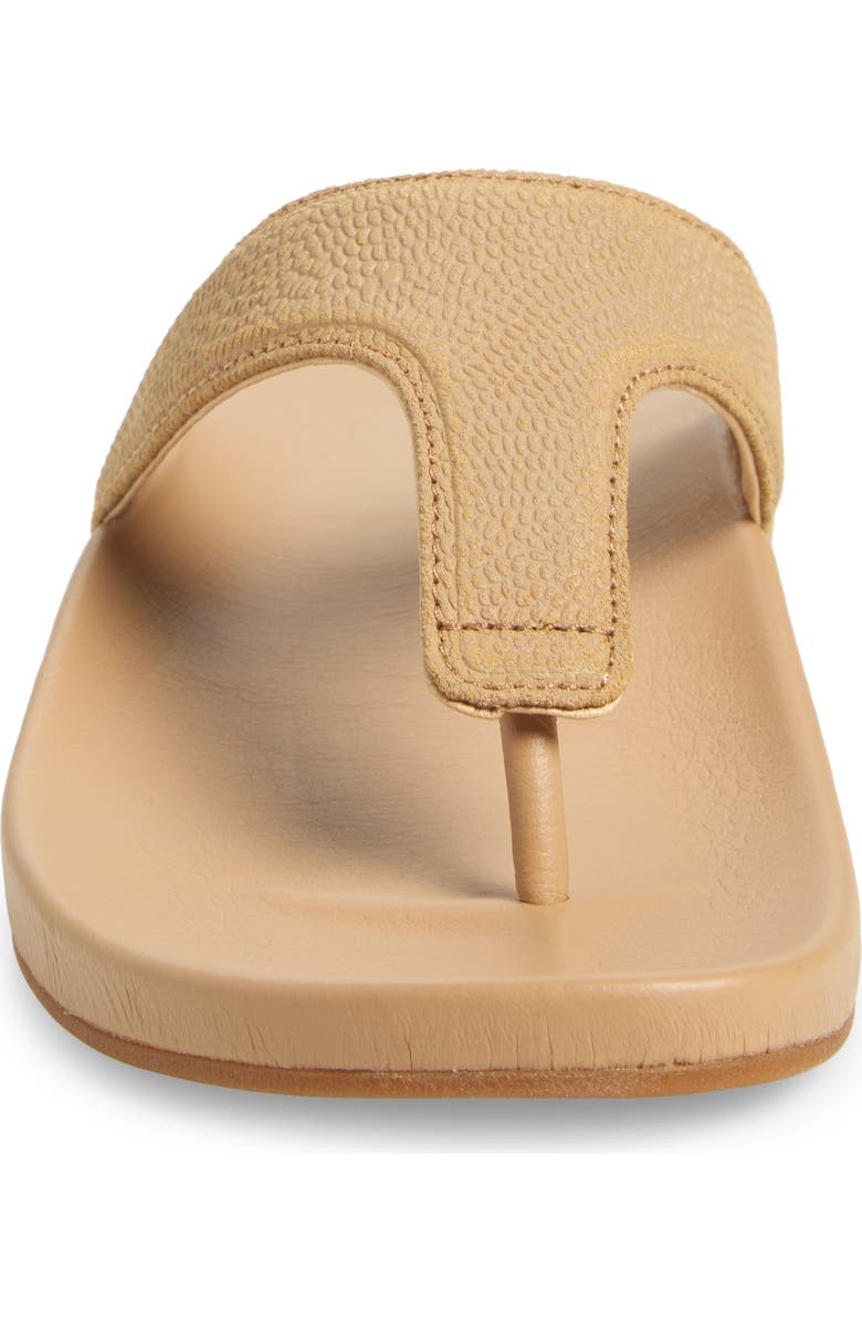 OluKai Kipea Lipi Sandal, Alternate, color, Warm Sand / Warm Sand