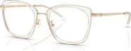 Tory Burch 51mm Irregular optical glasses