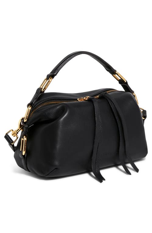 Aimee Kestenberg Dumpling Leather Top Handle Bag In Black