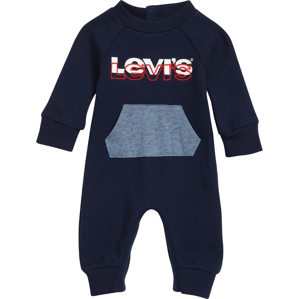 Levi's® Babies' Graphic Thermal Romper In Animal Print