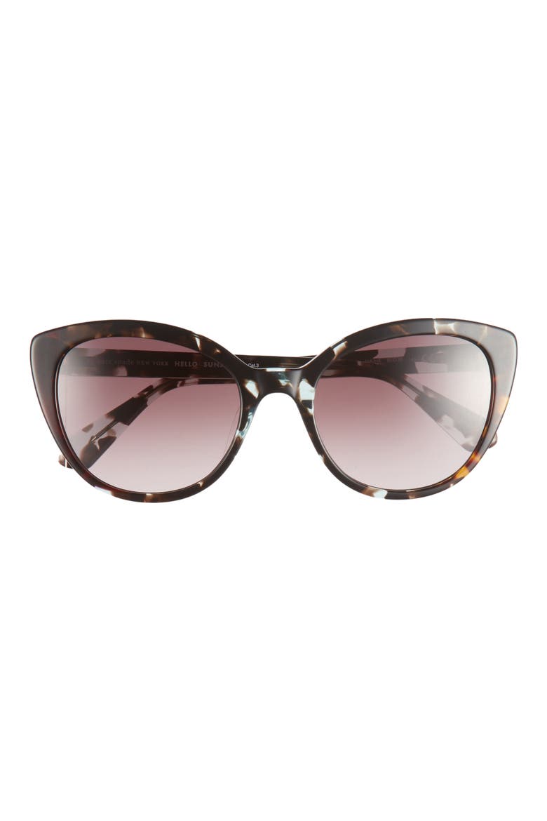 new york amberlees 55mm gradient eat eye sunglasses, Main, color, 05MU-HA