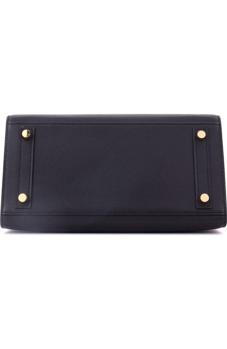 Pre-Owned Hermes Birkin Sellier Bag Black Madame with Gold Hardware 25, Alternate, color, Noir