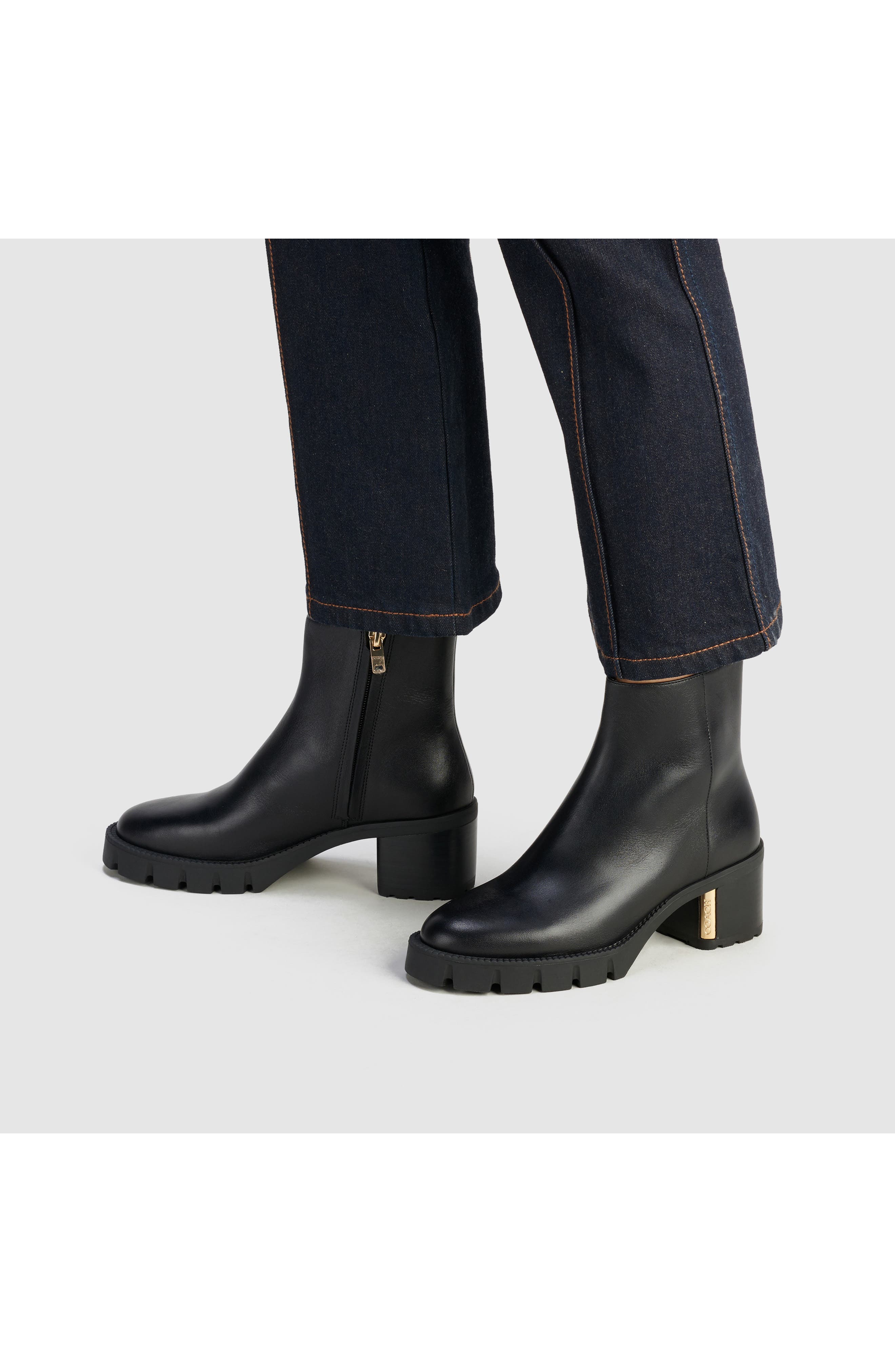 COACH Chrissy Block Heel Bootie, Alternate, color, 