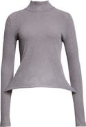 MELITTA BAUMEISTER Pointy Turtleneck Ribbed Sweater