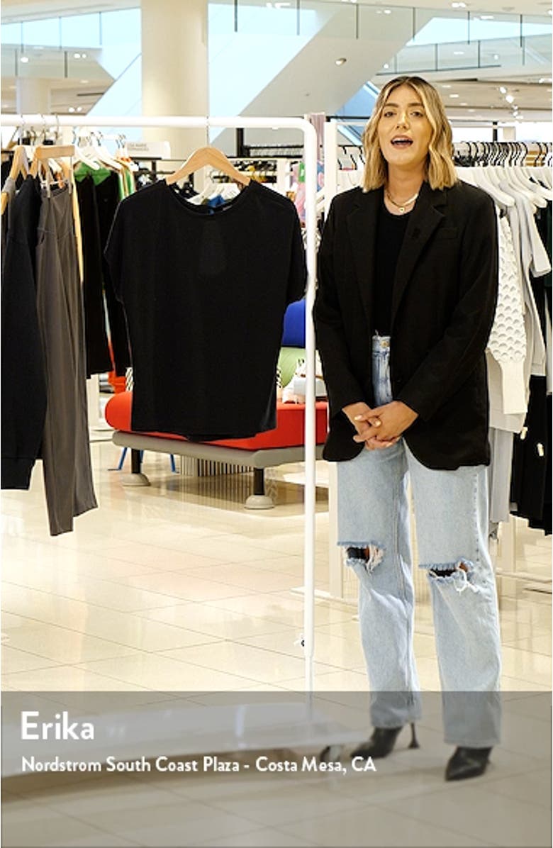 Studio Twist Back T-Shirt, sales video thumbnail