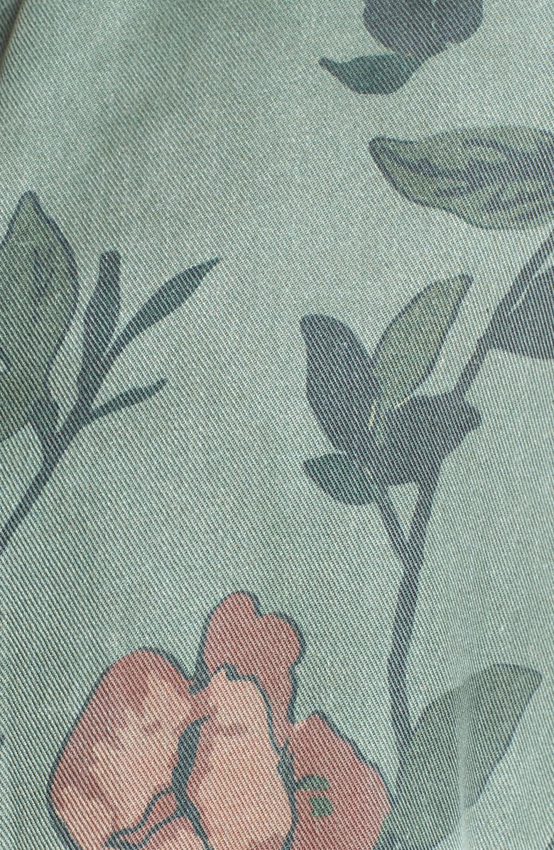  Pam & Gela Floral Bomber Jacket, Alternate, color, 