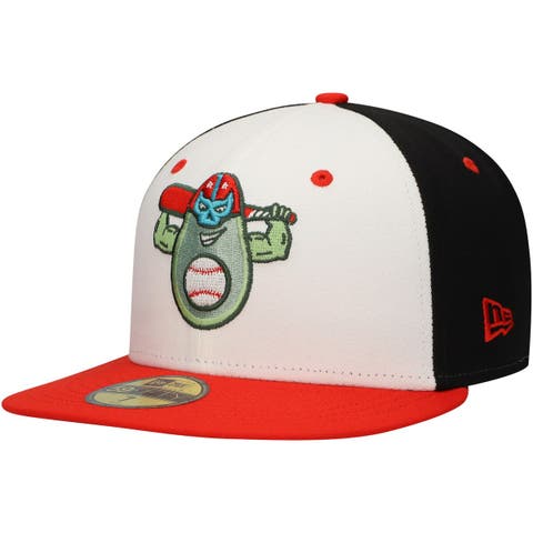 Men's New Era White Avocados Luchadores de Down East Copa de la Diversión 59FIFTY Fitted Hat