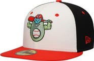 New Era Men's New Era White Avocados Luchadores de Down East Copa de la Diversión 59FIFTY Fitted Hat