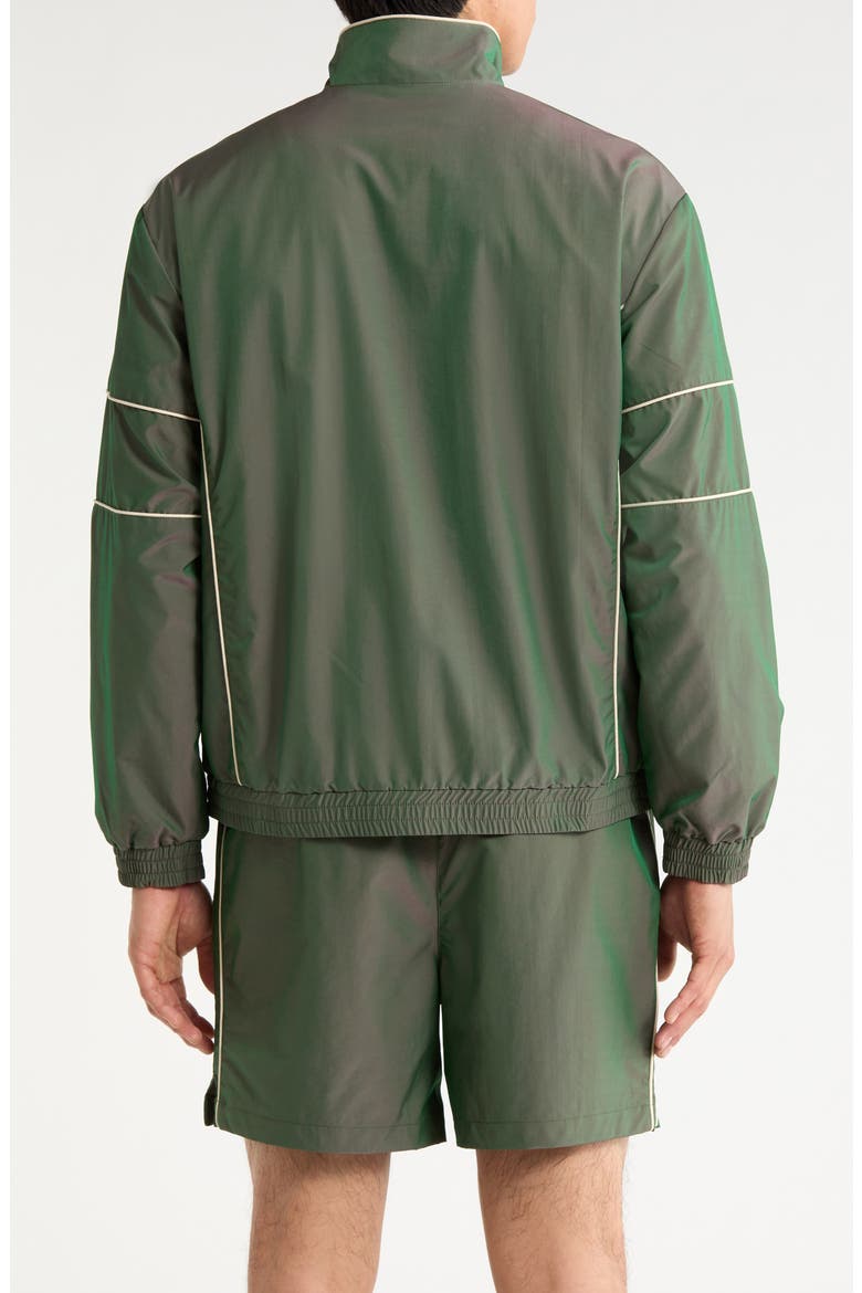 x Prince Shiny Track Jacket, Alternate, color, PINENEEDLE GREEN