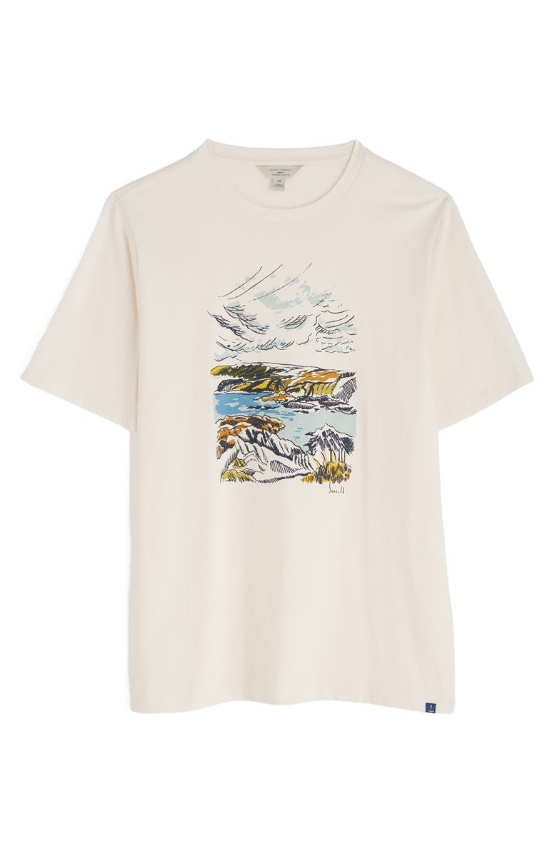 Seasalt Cornwall Midwatch Organic Cotton Graphic T-Shirt, Main, color,