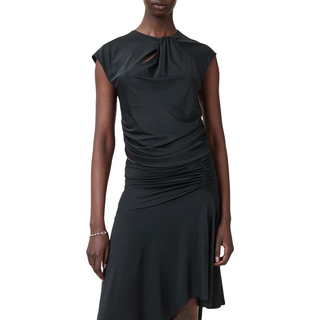 Allsaints Annalie Slim Fit Jersey Top