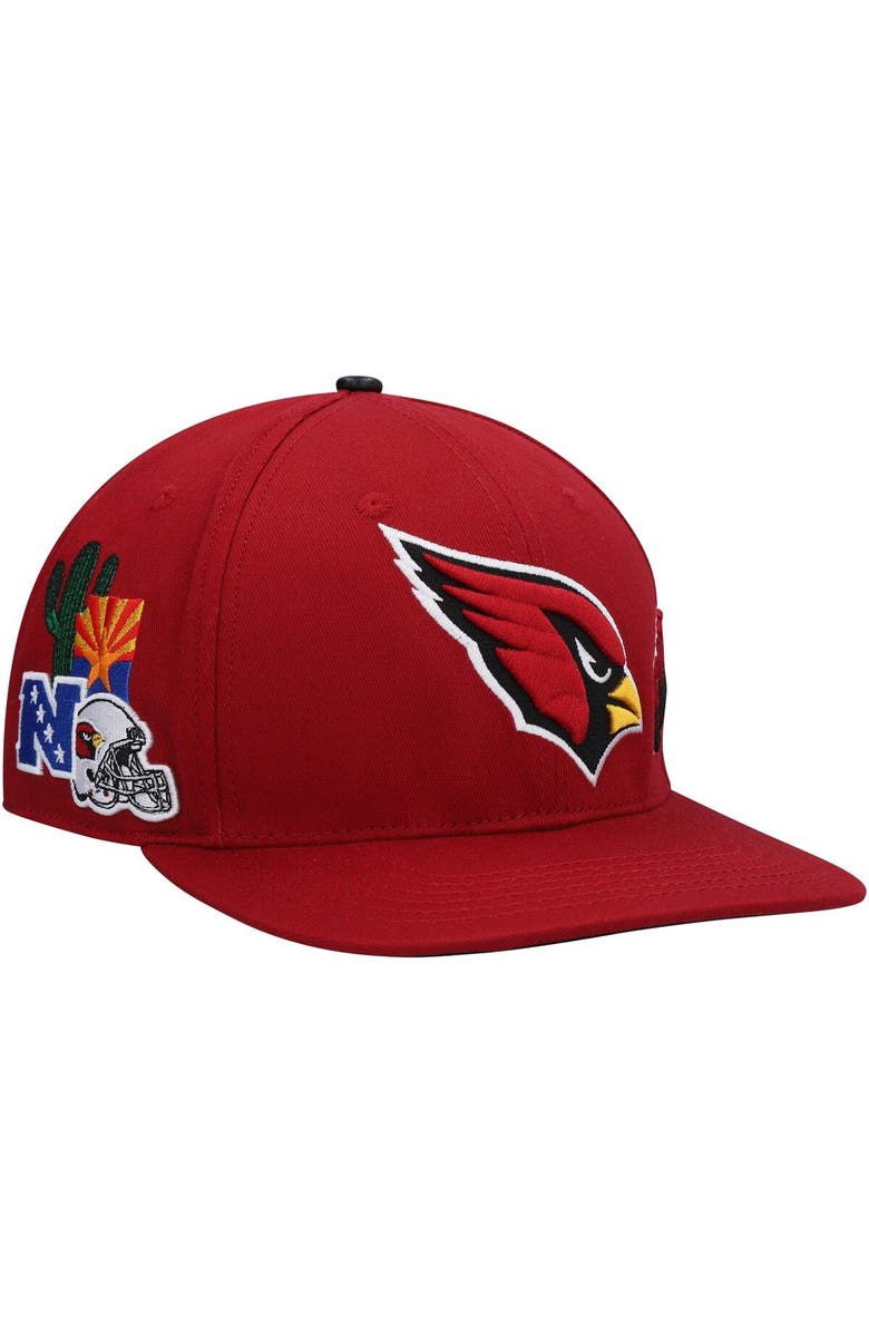 PRO STANDARD Men's Pro Standard Cardinal Arizona Cardinals Hometown Snapback Hat, Alternate, color, Cardinal