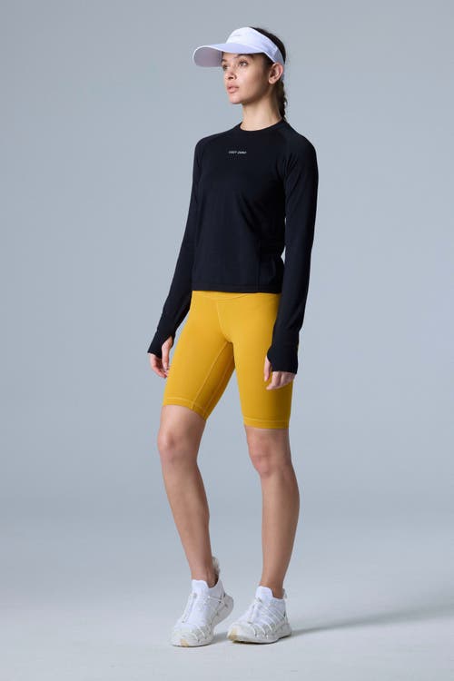 Cozy Zero Tech Merino Classic Fit Long Sleeve Top In Black