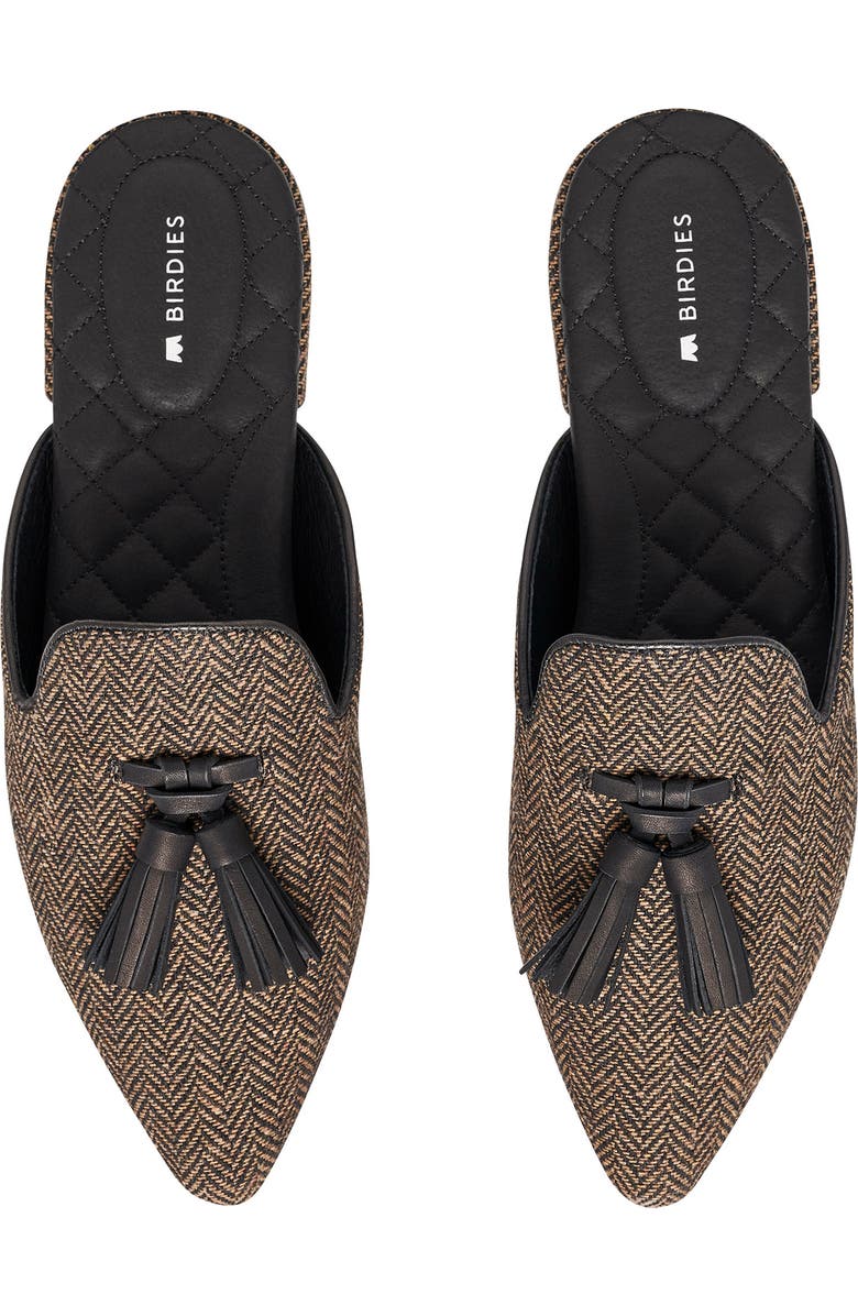 Birdies Dove Tassle Pointed Toe Mule, Alternate, color,