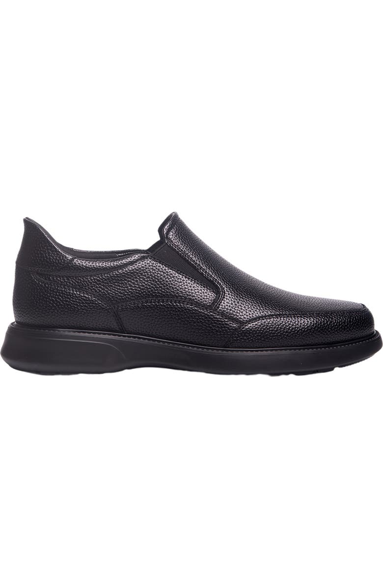 Marc Joseph New York Chicago Road Hands-Free Slip On Technology Loafers, Alternate, color, Black Grainy Leather