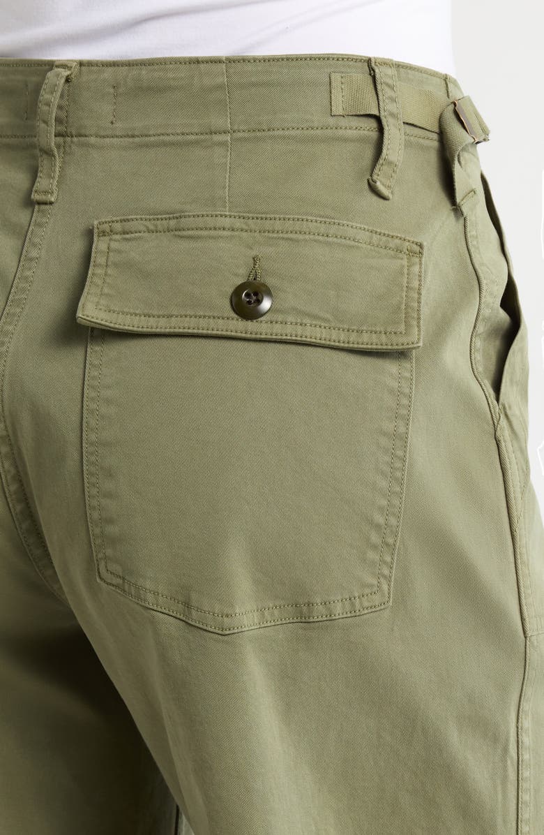Re/Done The Trooper Stretch Cotton Utility Pants, Alternate, color, Desertsage