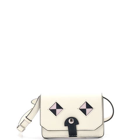 Chien Card Holder with Strap Swift and Chevre Mysore